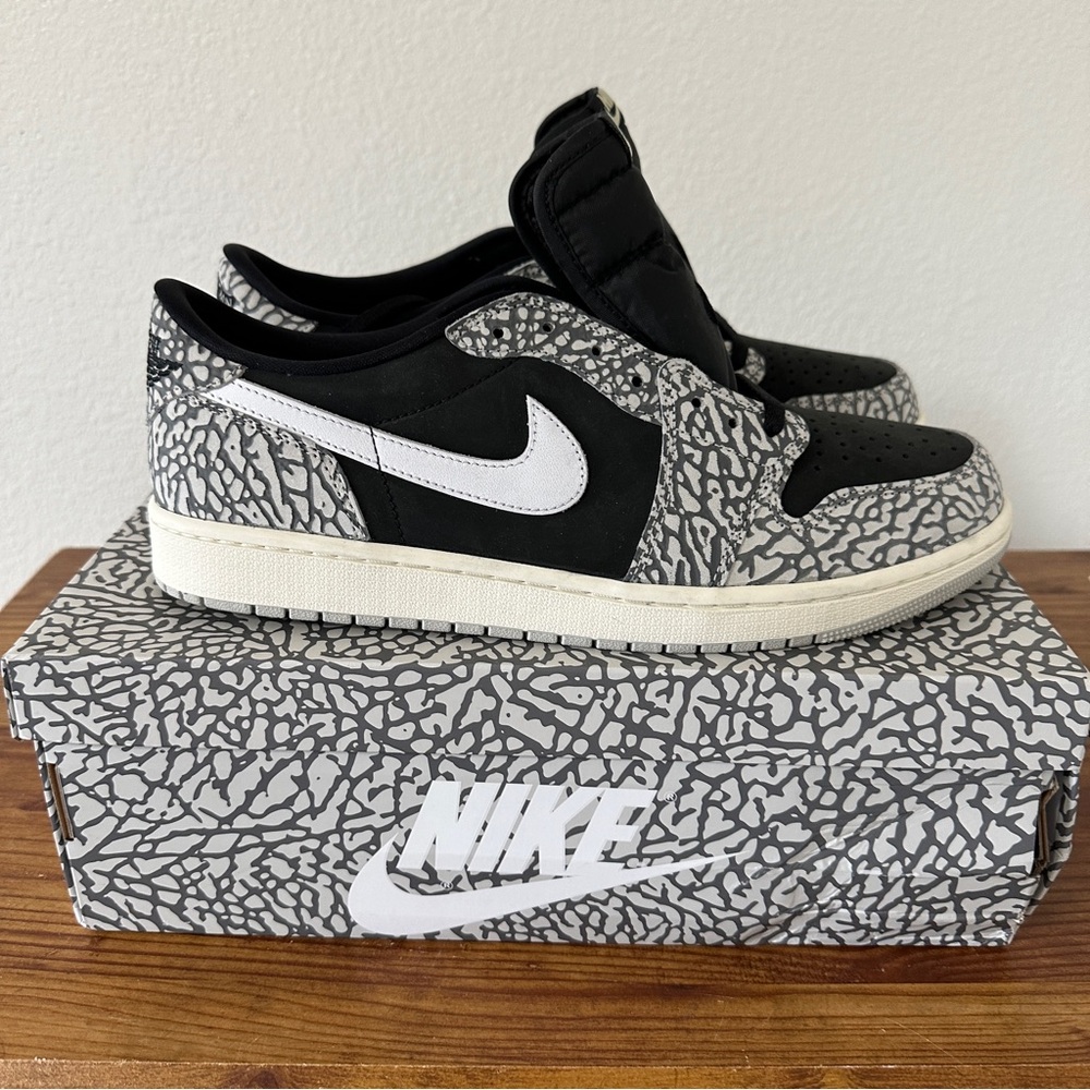 Air Jordan 1 Retro Low "BLACK CEMENT" 2023 - Size 12 - CZ0790 001